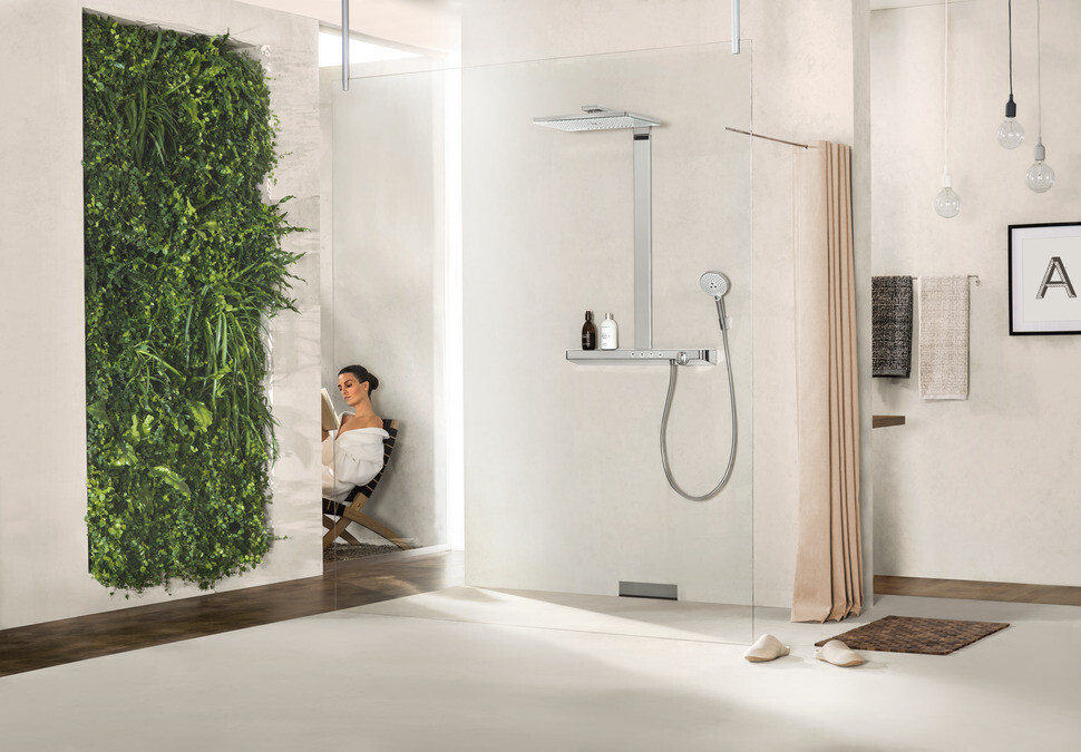 Hansgrohe Rainmaker Select Showerpipe 460 3jet Душевая система с термостатом хром 27106400