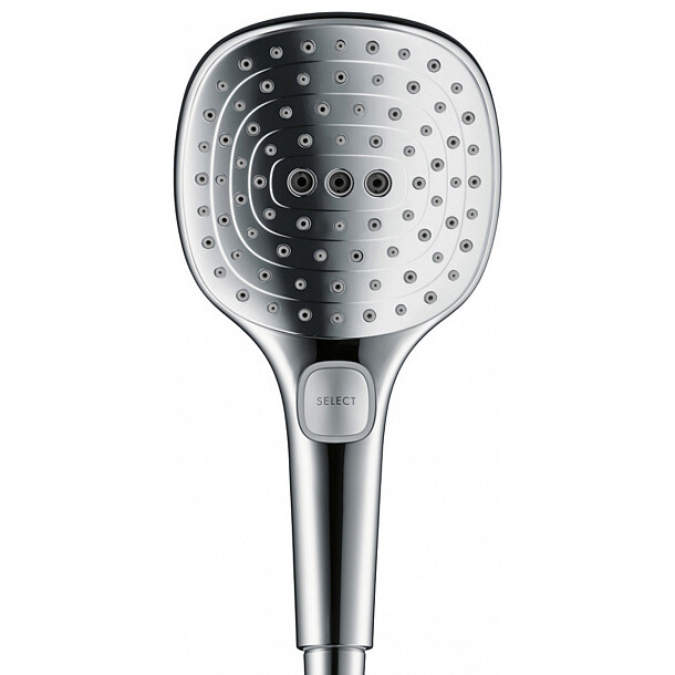 Hansgrohe Raindance Select E Showerpipe 300 2jet EcoSmart с термостатом ShowerTablet Select 300 хром 27283000