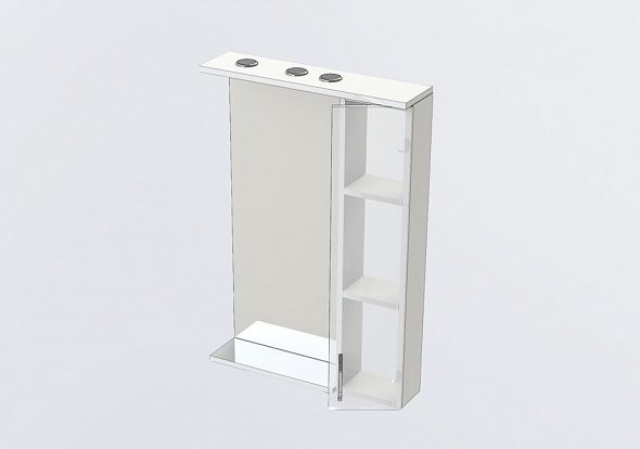 Зеркало-шкаф Aquanet Донна 60*87 00168938