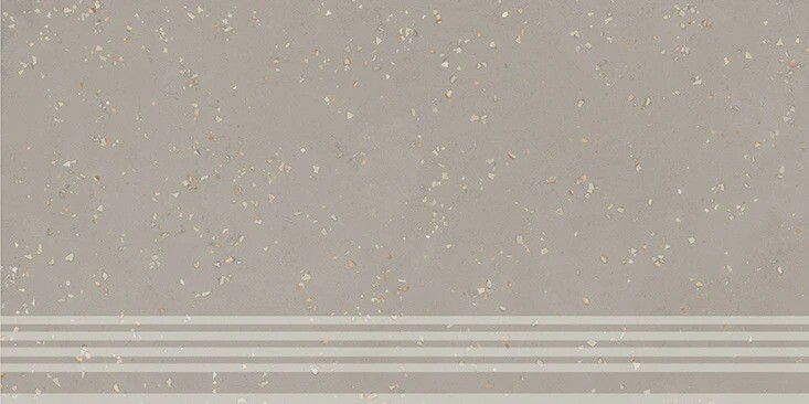Керамический гранит Ступень Kerama Marazzi Прованс Пунтум серый светлый матовый обрезной 30x60x0,8 KM6060G1191R8GRF