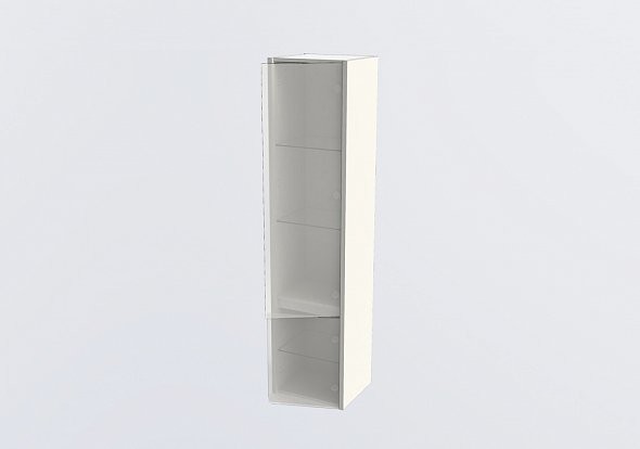 Aquanet Лайн 00164958 Шкаф-пенал подвесной, белый 40