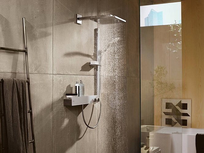 Hansgrohe Raindance E Верхний душ 300 1jet с держателем черный матовый 26238670