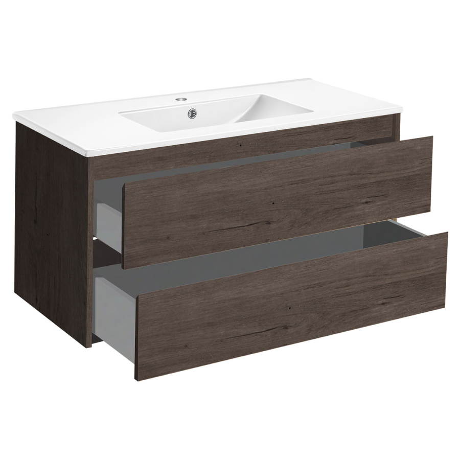 Vincea тумба под раковину 100 см Gio 1000 R.Oak