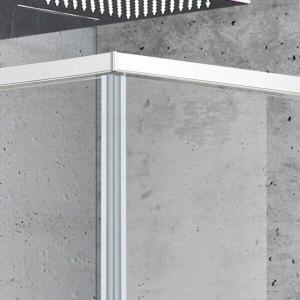 Vincea Slim душевой уголок VSR-2SL9012CLB-L 120х90 черный, стекло прозрачное