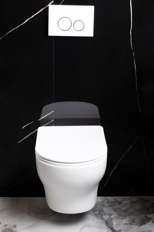 Унитаз подвесной Boheme Fiore Белый матовый c крышкой, Торнадо 978-SET-MW