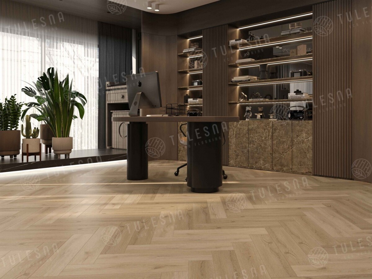 Alpine Floor Tulesna Art Parquet SPC ламинат Caldo 1005-5A 600х125х4 mm