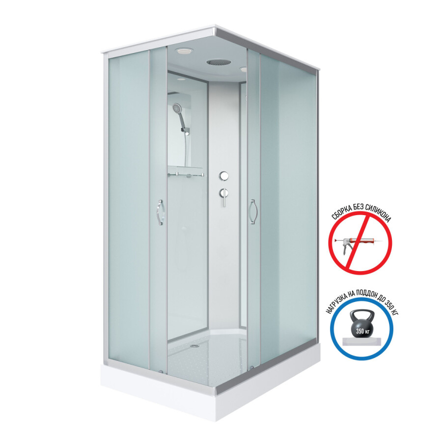 Niagara Classic NG 43285-14Q Душевая кабина 120x80 Универсальная 432853Q