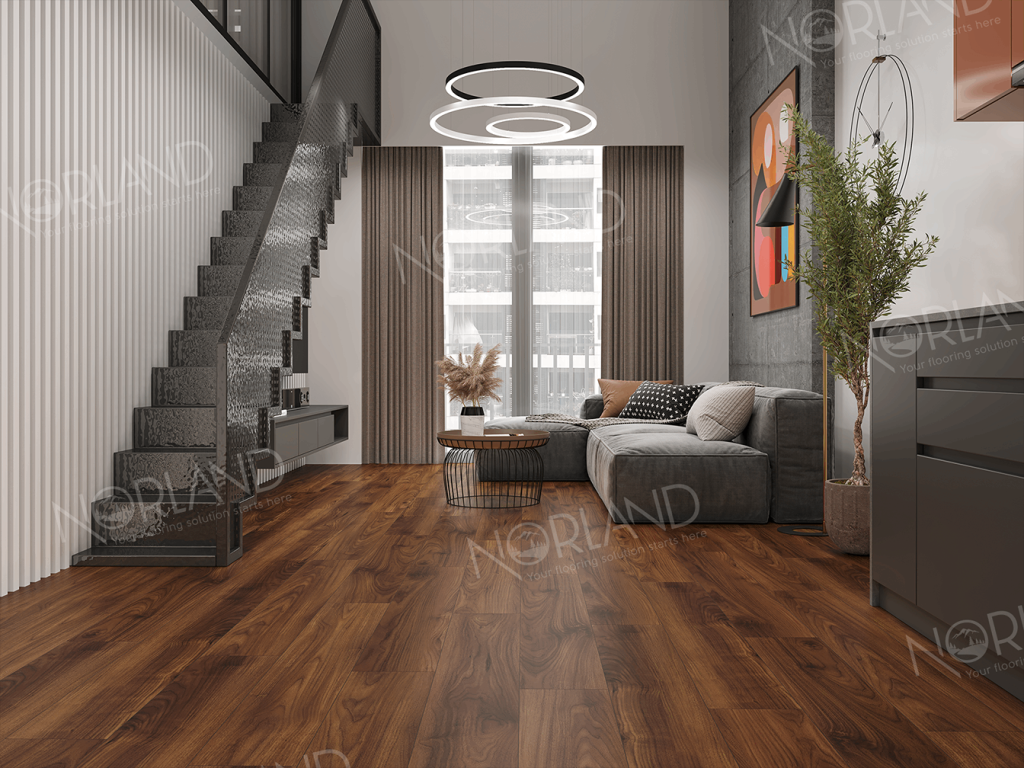 Ламинат Alpine Floor Norland Elegant LF301-19 Орех Кипр 1220х198 х8 mm