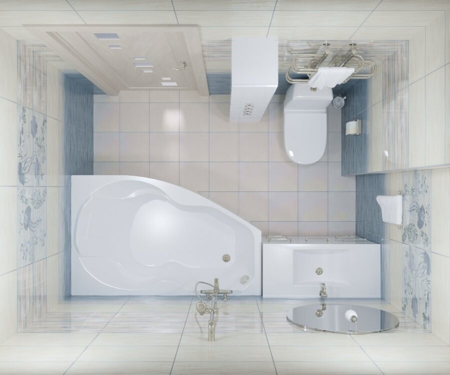 Triton Бриз 150*96 ванна акриловая асимметричная R