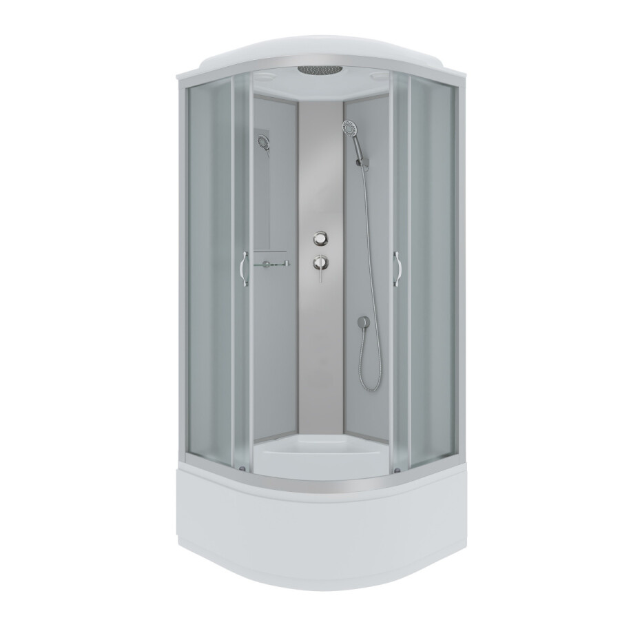 Niagara NG 2307-14 Душевая кабина 80x80 Бессиликоновая сборка 23071424