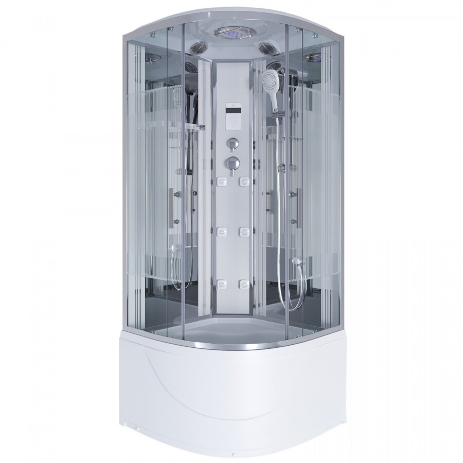 Niagara Ultra NG 708-01 Зеркальная душевая кабина 90x90 угловая 7080164