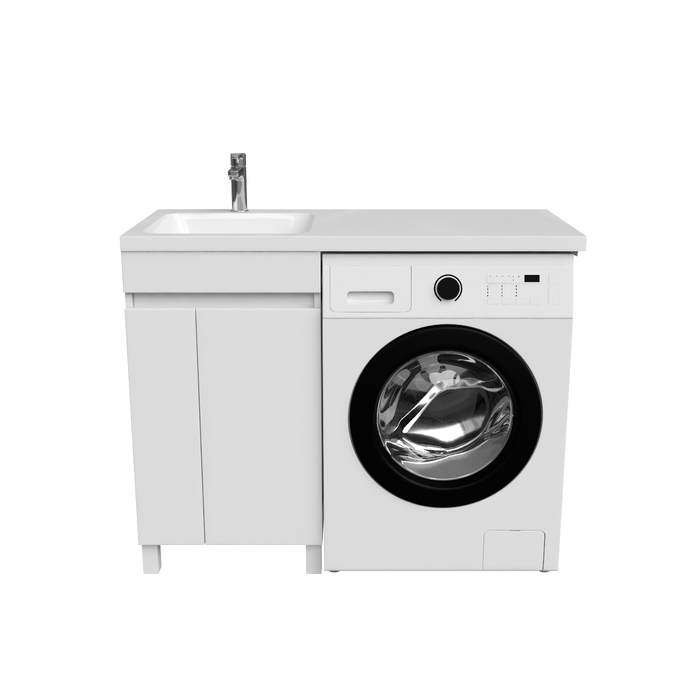 Iddis Optima Home тумба 110 см с раковиной левая для стиральной машины OPH11LDi95K