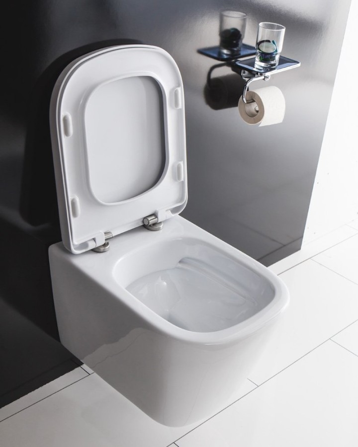 BelBagno ALBANO BB120CHR унитаз подвесной