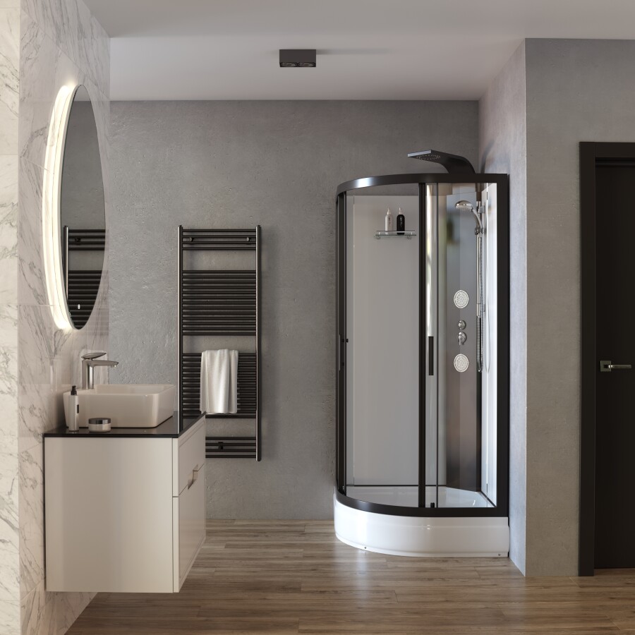 Душевая кабина Taliente TA-100CB 100х100 четверть круга
