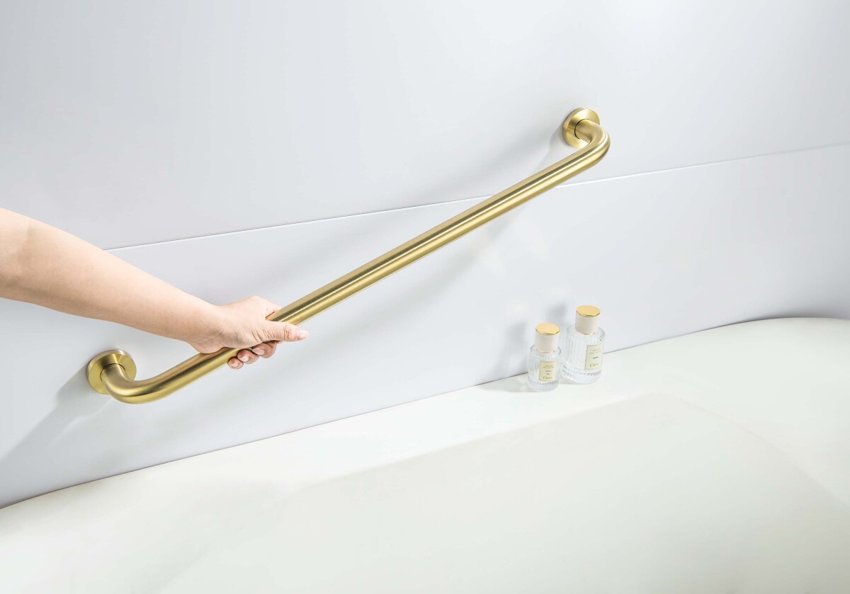 Aquatek AQ4996BG Поручень настенный 650 мм Золото шлифованное