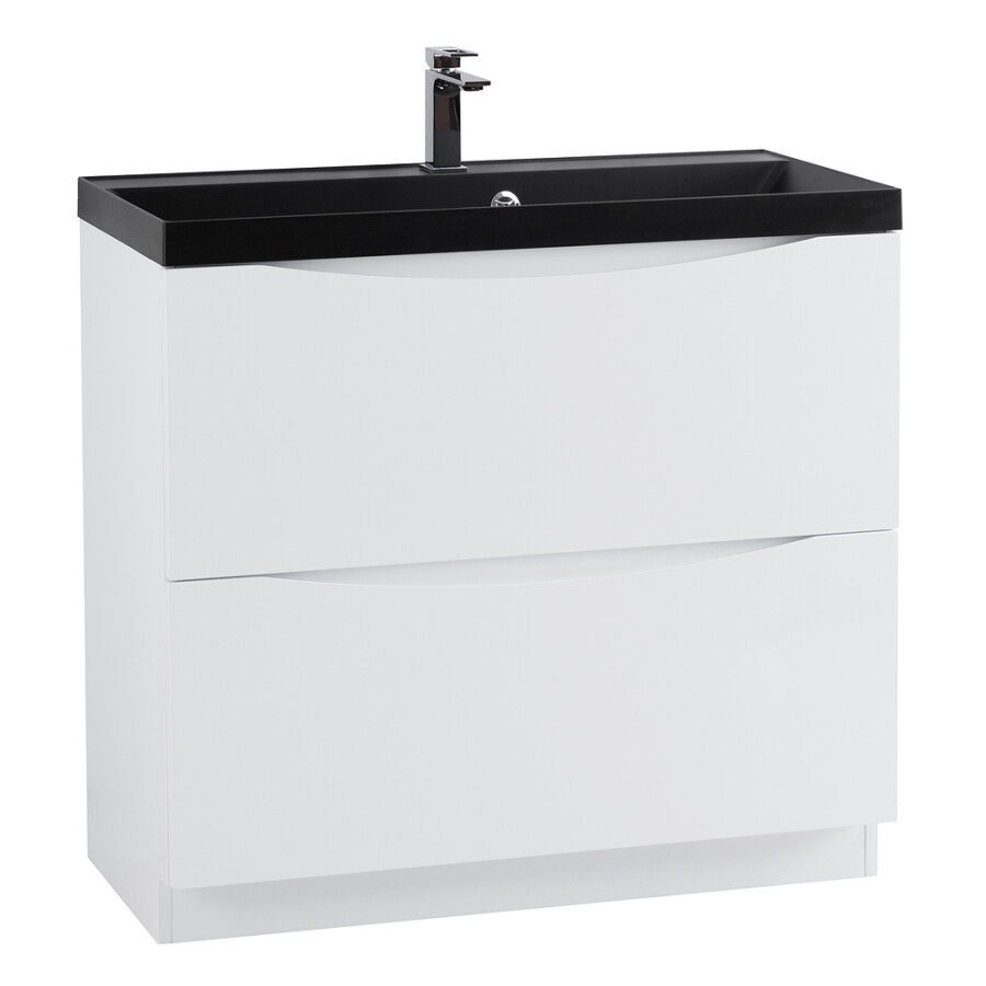 BelBagno MARINO-900-2C-PIA-BL-P тумба под раковину напольная