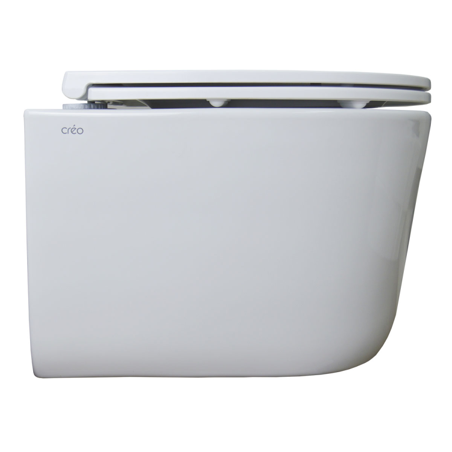 Creo Ceramique LYon 2.0 унитаз подвесной безободковый LY1100R