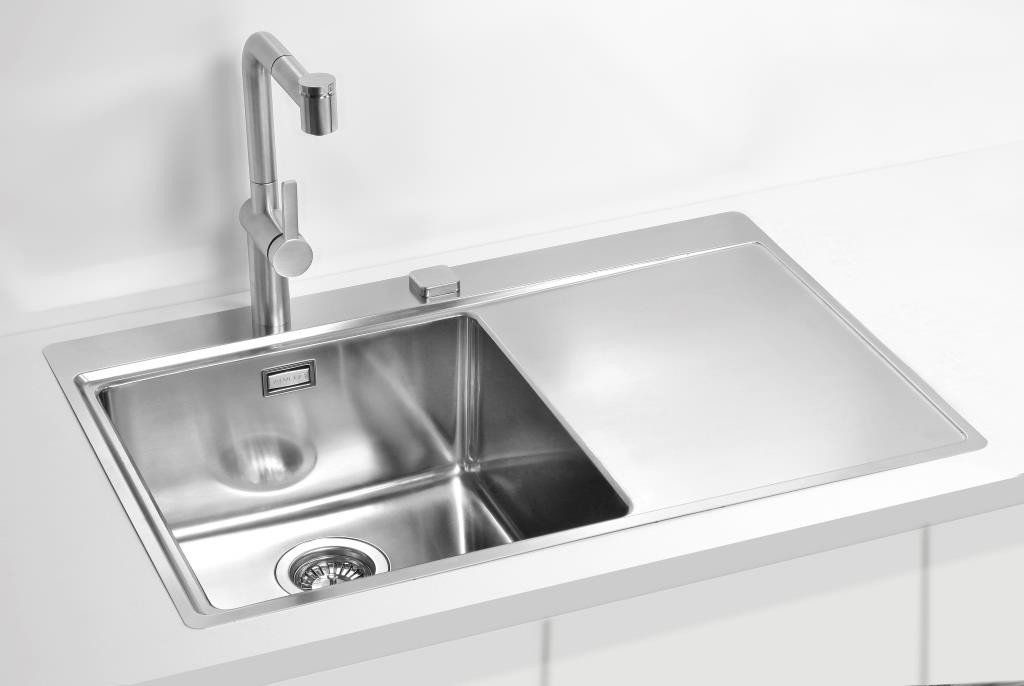 Мойка Alveus Pure 40 1103610 нержавеющая сталь satin L/R 79x52.5 см
