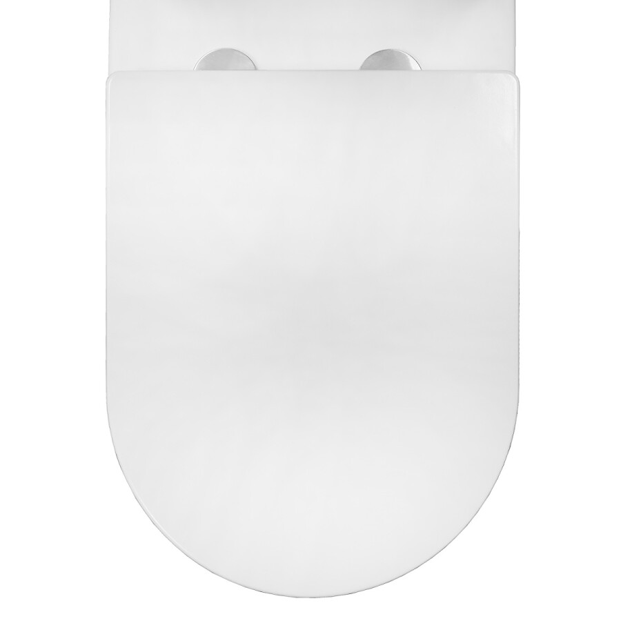 Унитаз-компакт Azario Tesoro 350х650х830 напольный, безободковый, система смыва "Торнадо", быстросъемное сиденье микролифт AZ-8501