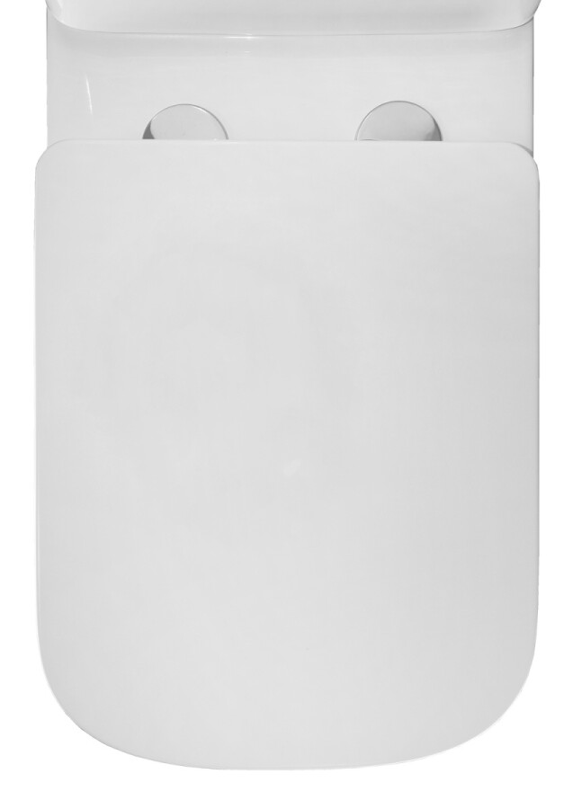 Унитаз-компакт Azario Kashmir 340х650х770 напольный, безободковый, в комплекте с быстросъемным сиденьем микролифт AZ-9143S