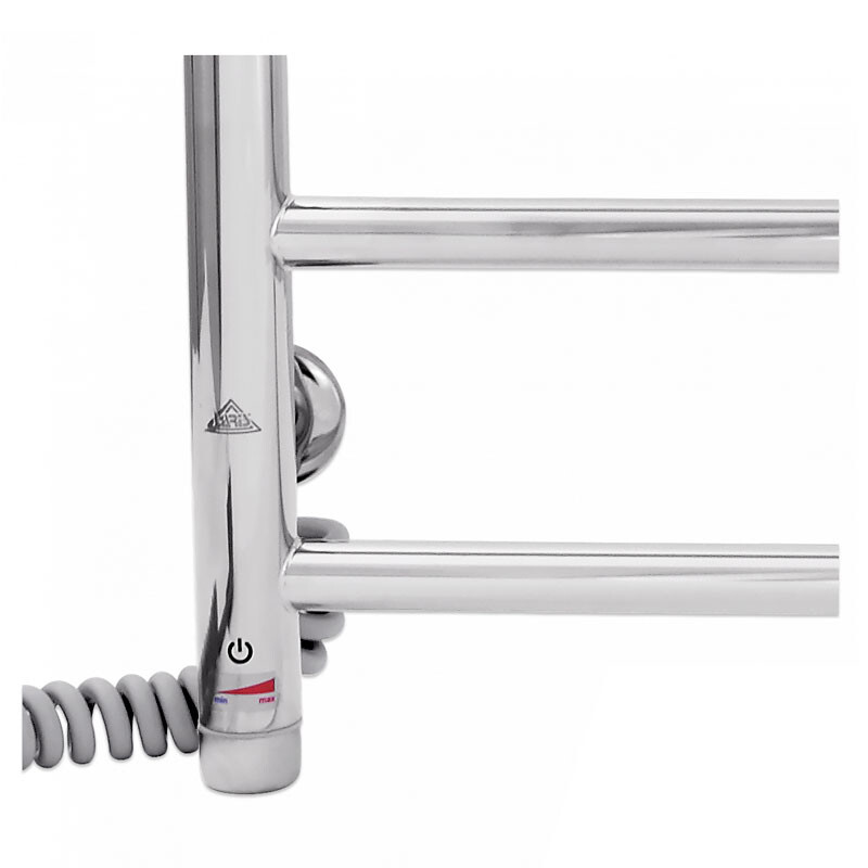 Laris Джаз полотенцесушитель электрический П6 400*600 Э хром 73207469