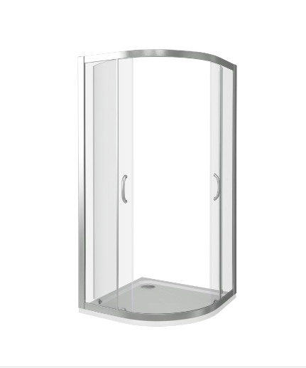 BAS INFINITY R-100-W-CH душевая дверь 100х100х185 ИН00063