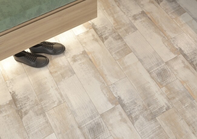Керамогранит Cersanit Northwood белый 18,5x59,8 NW4M052