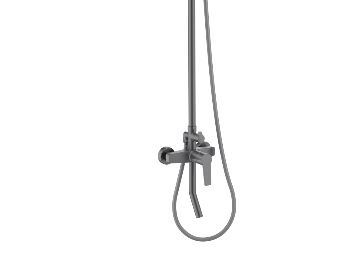 Aquatek Лугано AQ2740BGM Душевая система Оружейная сталь