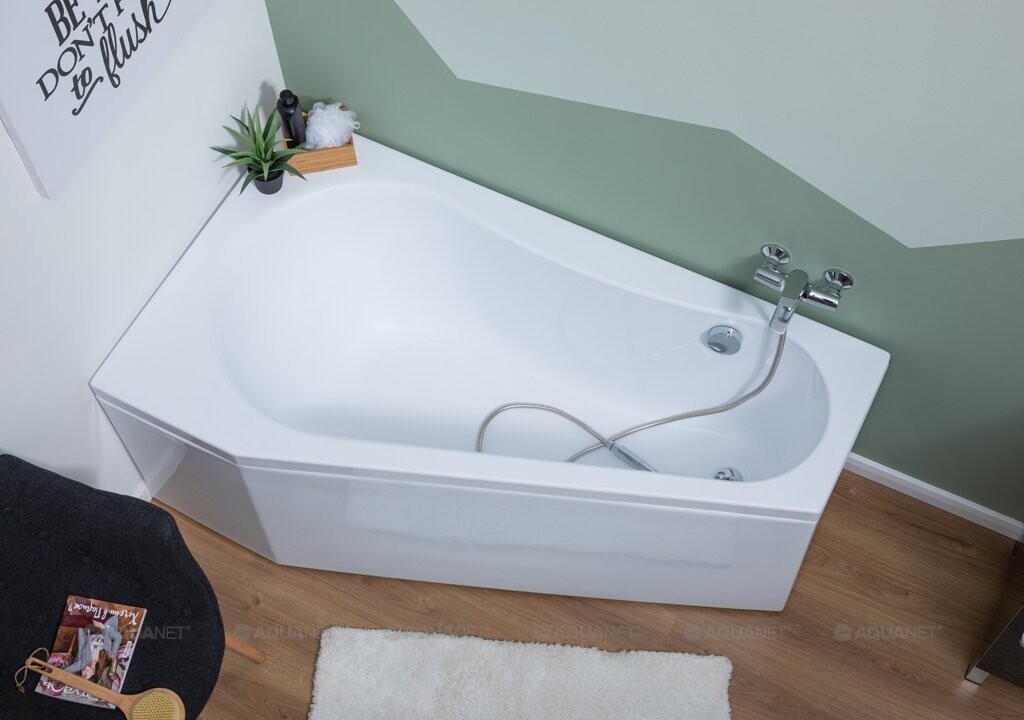Aquanet Brize 160*90 ванна акриловая угловая R 00228173