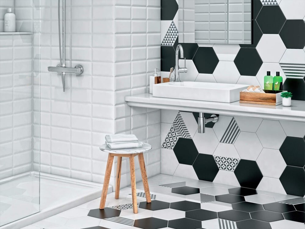Kerama Marazzi Буранелли 20х23 см плитка напольная черная матовая SG23001N