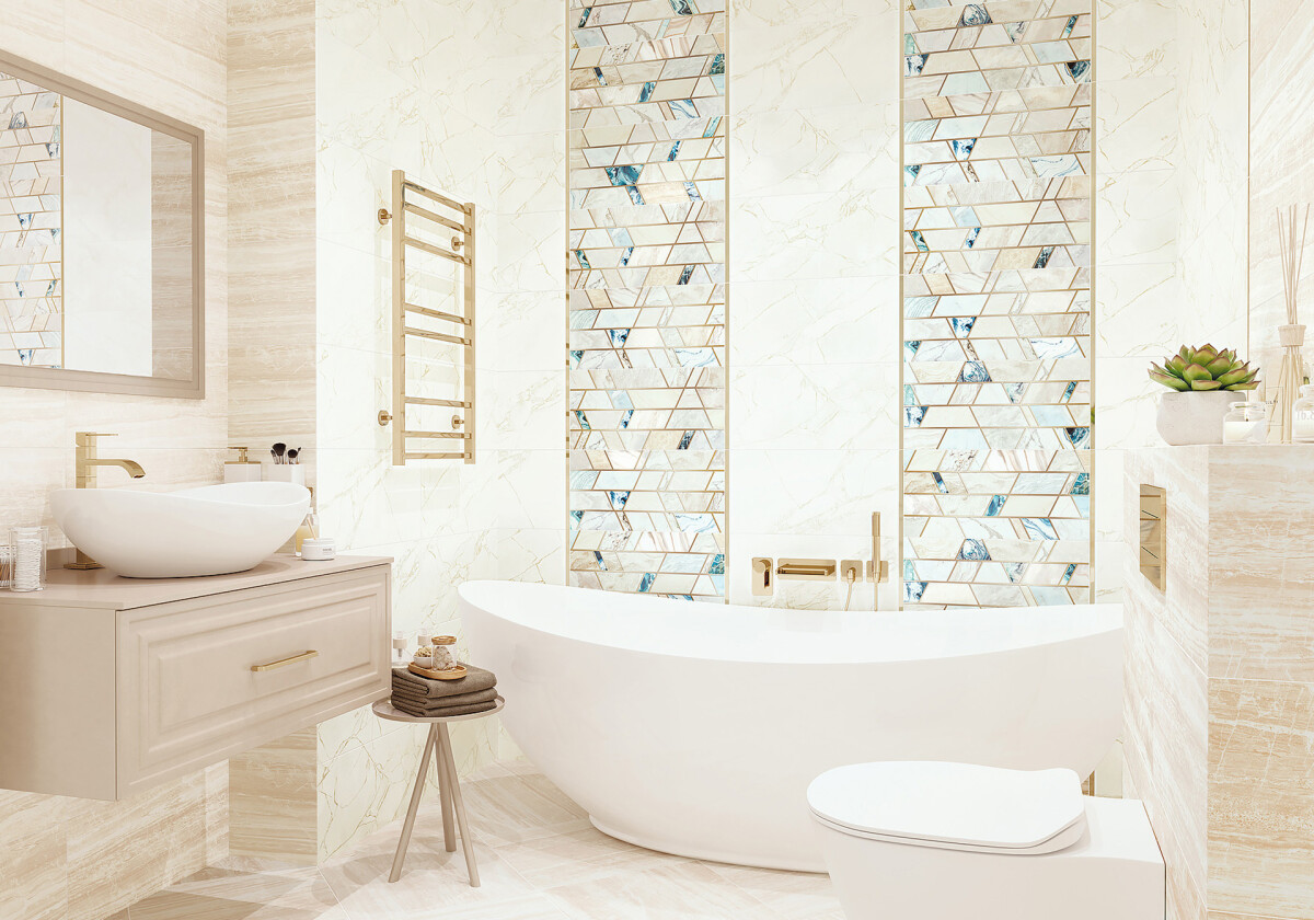 New Trend Довер Айвори / Dover Ivory Керамическая плитка настенная 249 x 500 x 7.5 WT9DOV01