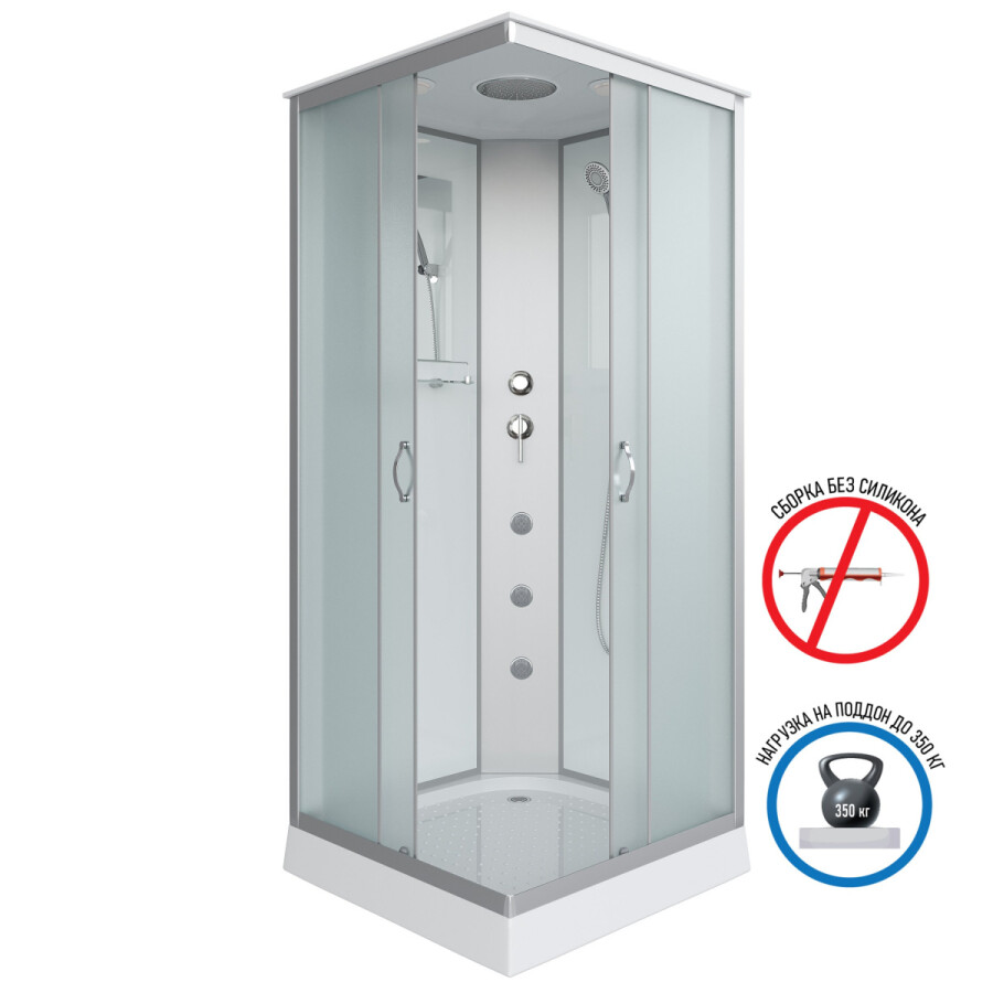 Niagara NG 1101-14G Душевая кабина 90x90 Гидромассаж 11011423G