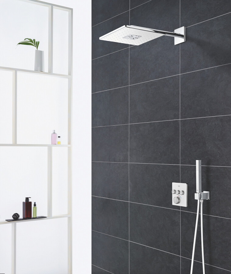 Grohe Grohtherm SmartControl 29157LS0 смеситель для ванны белая луна