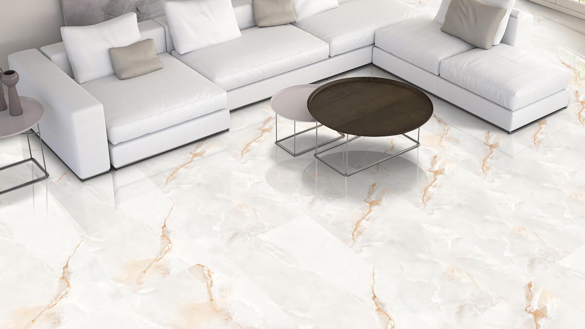 Керамогранит Azario Onice Bianco 60x120 Glossy P2040821120G