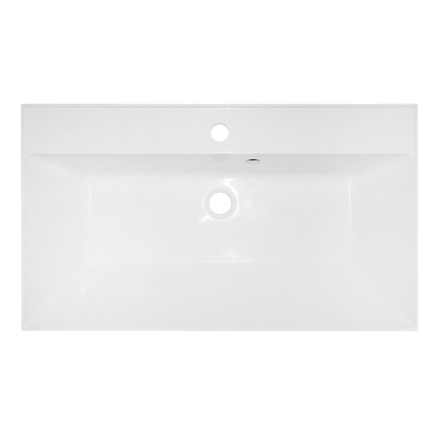 Комплект Тумба Loranto Serenada 80 700х450х550 подвесная, с раковиной Астория 80, белый CS00096756