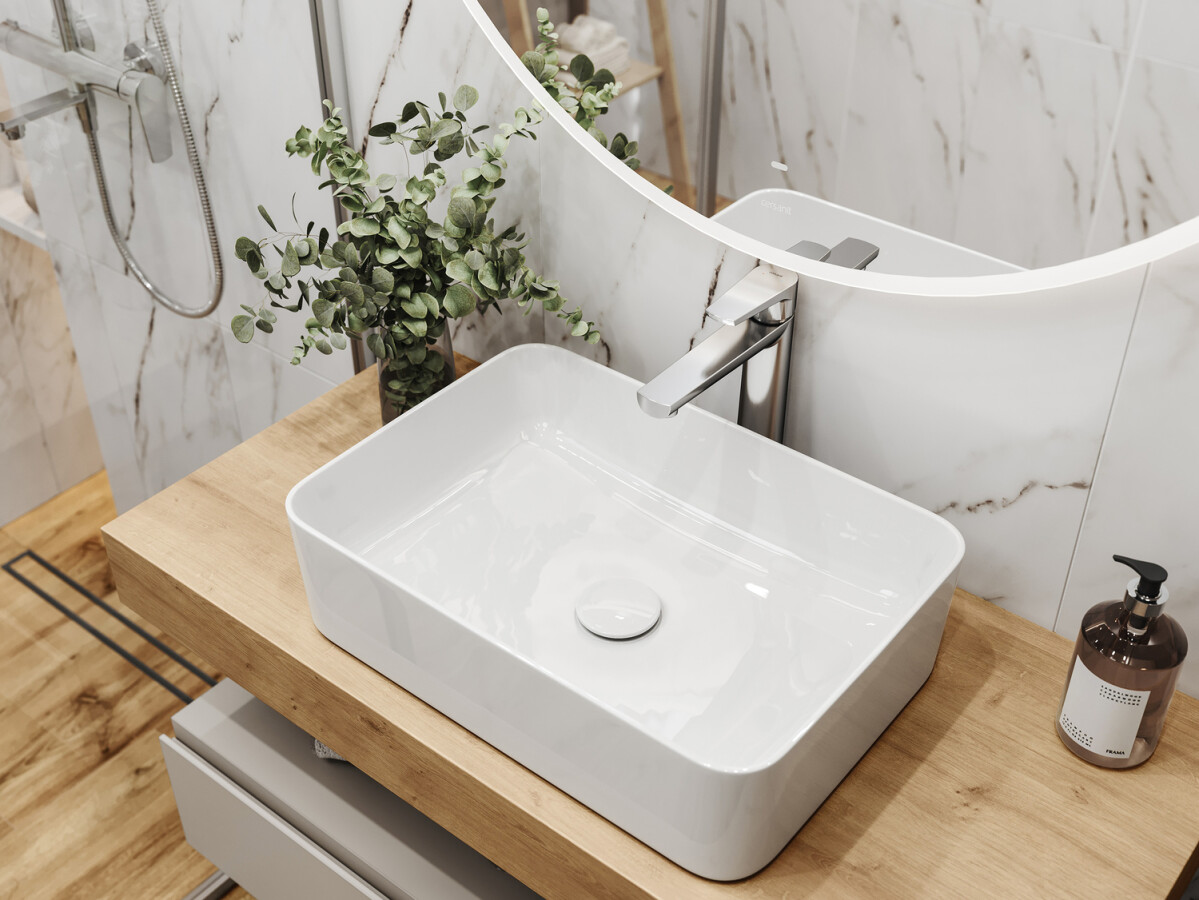 Керамогранит Cersanit City Line белый 29,7x59,8 A17669