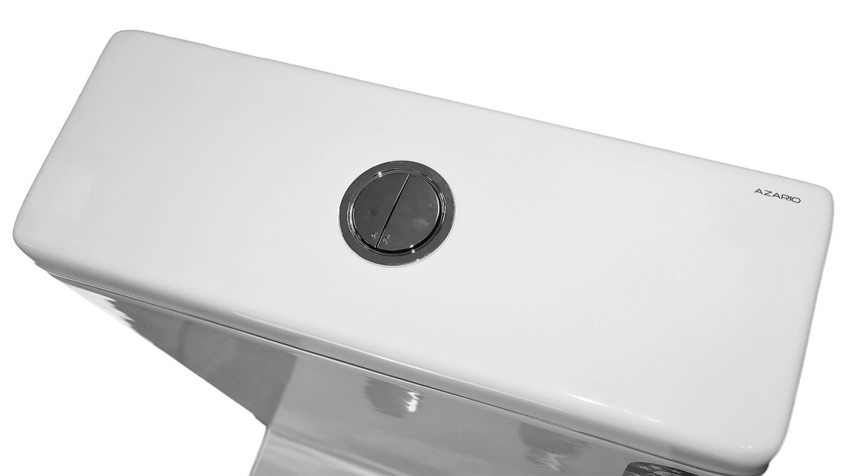 Унитаз-компакт Azario Margo 390х670х880 безободковый, слив Торнадо, с быстросъемным сиденьем микролифт AZ-2125-UQ1