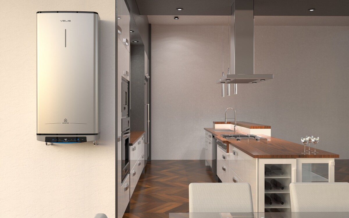 Ariston ABSE VELIS LUX DRY 80 WIFI Водонагреватель электрический 80 литров универсальный монтаж 3700716