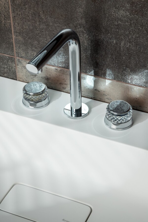 Смеситель для раковины Boheme Aura Chrome на 3 отв. 152-CR-A