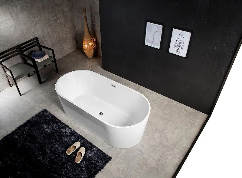 Azario Bristol ванна акриловая отдельностоящая 170х80 см BRI17080