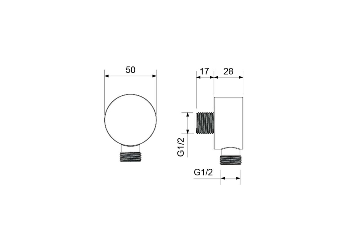 Aquatek Шланговое подсоединение AQ2457MB
