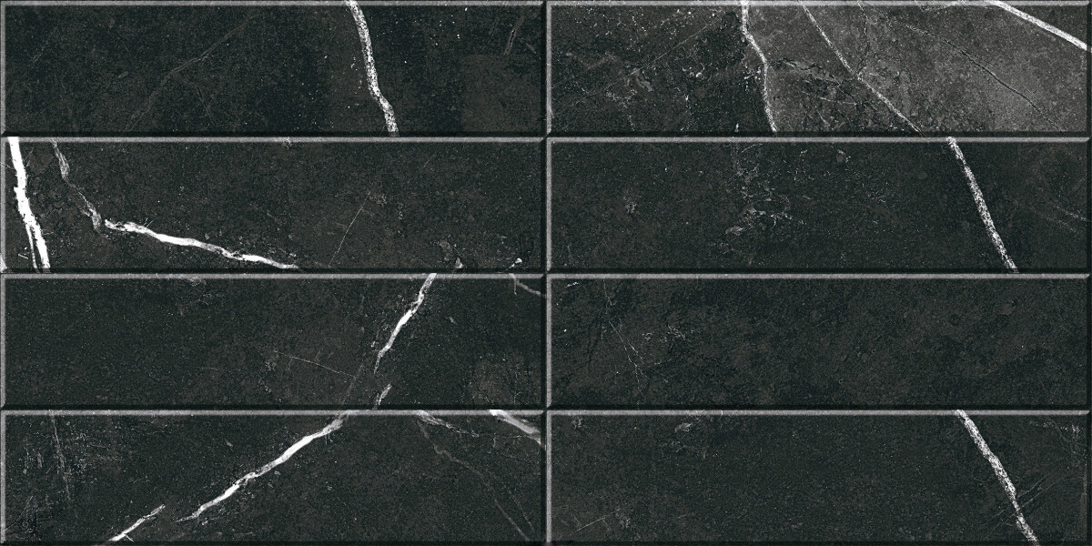 Керамическая плитка Cube Ceramica Hardrock Bricks Dark 30*60 УТ000084607