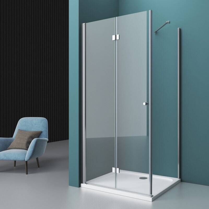 BelBagno душевое ограждение ALBANO-AS-1-100-C-Cr 100х100х195