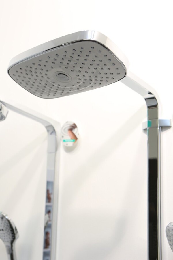 Hansgrohe Raindance Select E 300 3 jet Showerpipe душевая система с термостатом хром 27127000