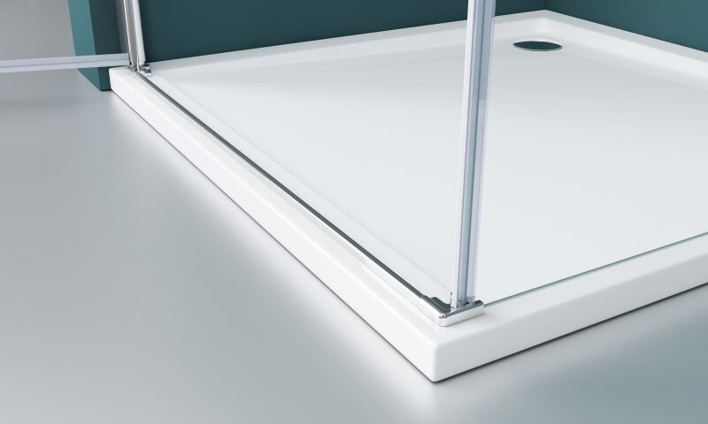 BelBagno душевое ограждение ETNA-AH-1-100/90-C-Cr 100х90х195