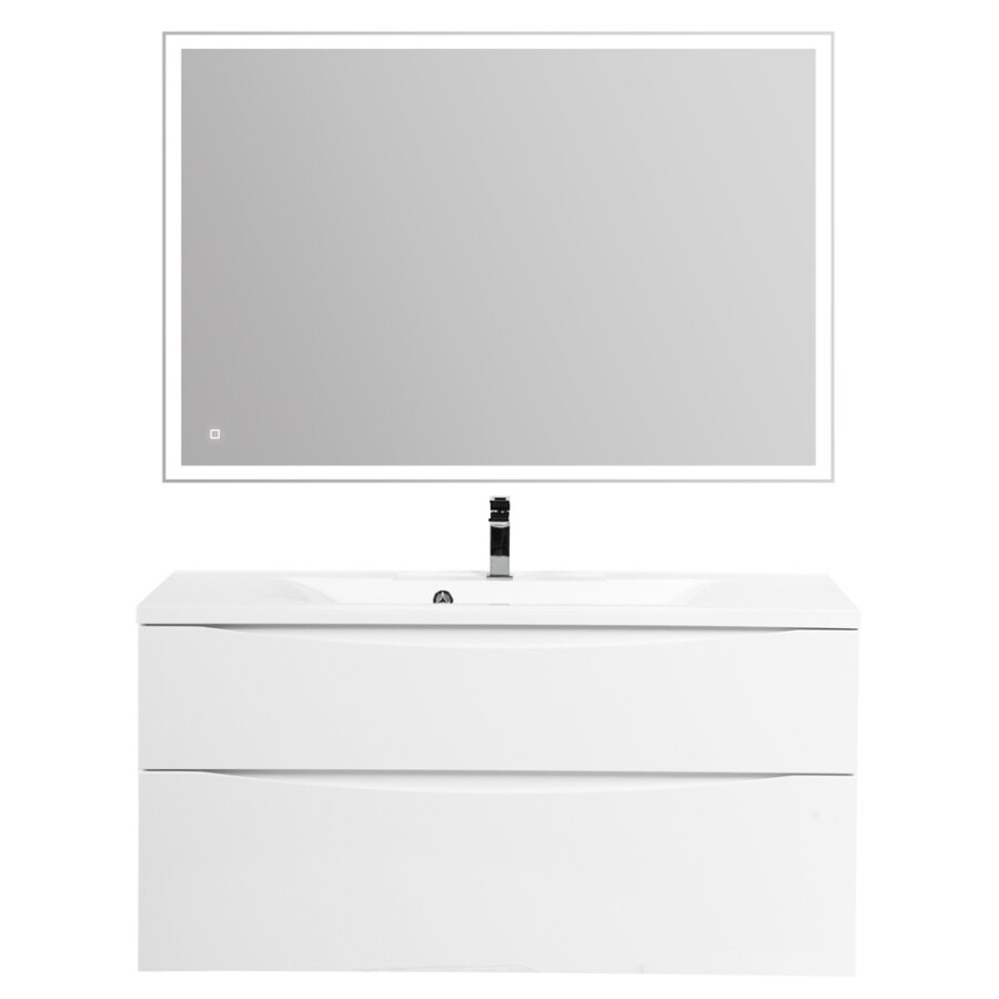 BelBagno тумба с раковиной MARINO-H60-1100-2C-SO-BL-P 110х45х60