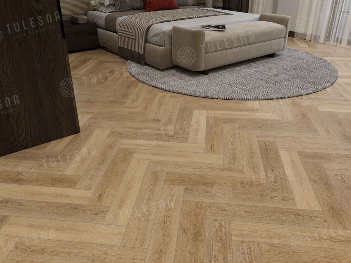 Alpine Floor Tulesna Art Parquet SPC ламинат Stella 1005-2AB 600х125х4 mm