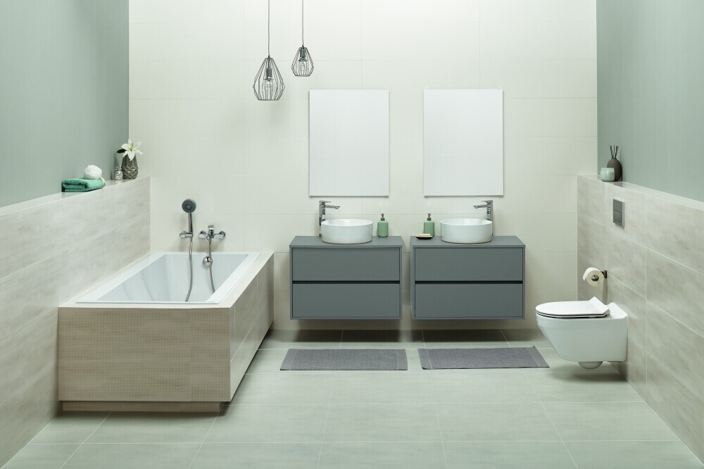 Cersanit Crea 170*75 ванна акриловая прямоугольная