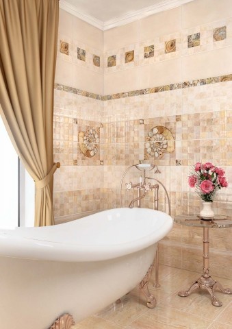 Уралкерамика Арго 25х50 см декор настенный