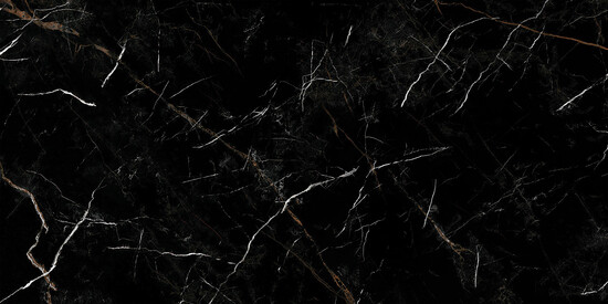 Керамогранит Cersanit Nero полированный HG черный ректификат 60x120 A17442